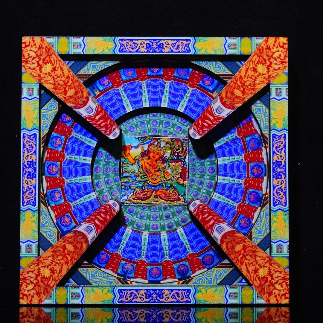 GY160 摆件 (文殊菩萨)    多样性发其一