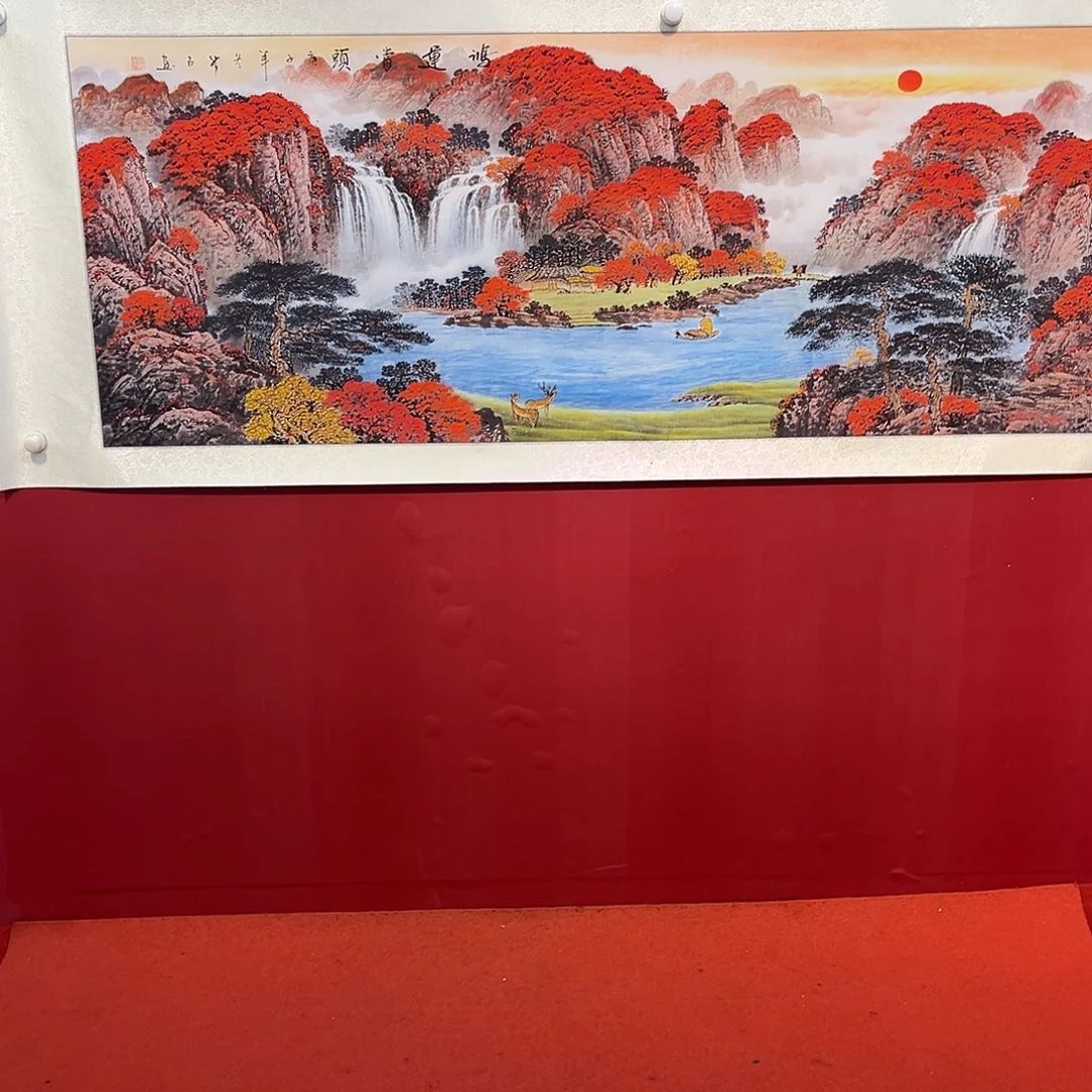 国画手绘国画作品