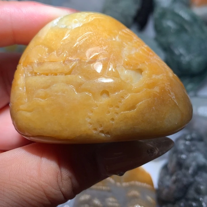 翡翠未镶嵌颈饰保真天然A货翡翠