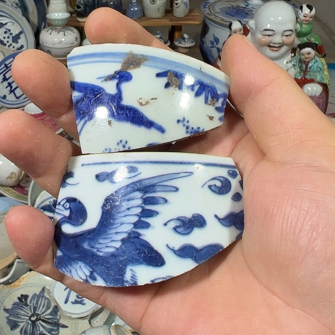 瓷片瓷片标本，全场包邮
