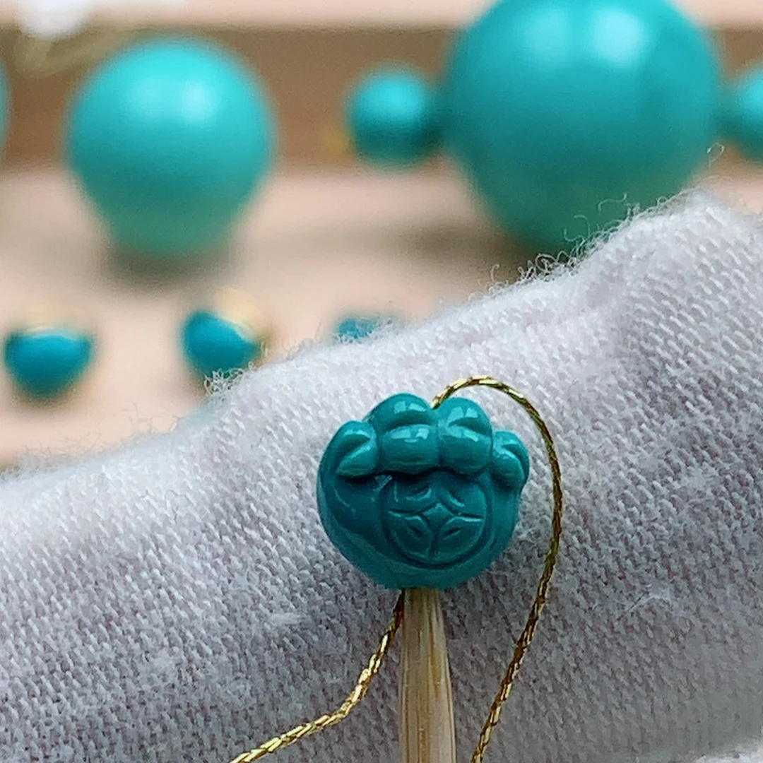 绿松石未镶嵌配饰