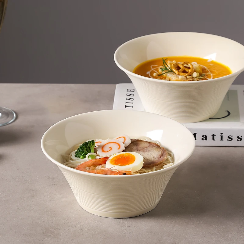 川岛屋陶瓷汤碗家用2025新款面碗高级感大号拉面碗汤面碗螺蛳粉碗