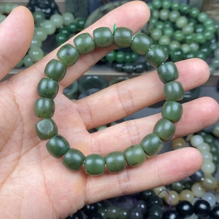 快***海手链未镶嵌和田玉