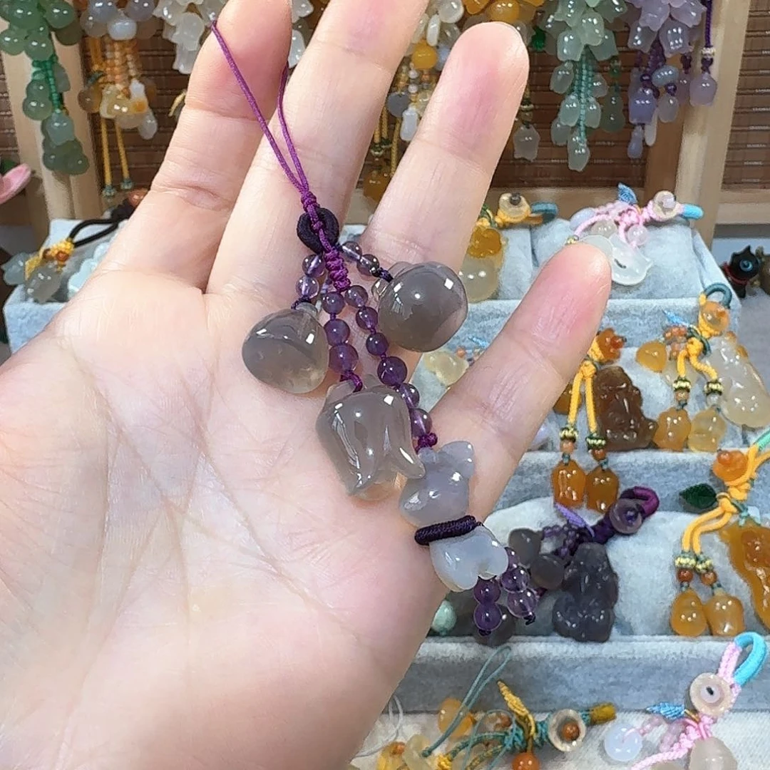 玛瑙/玉髓玉牌未镶嵌