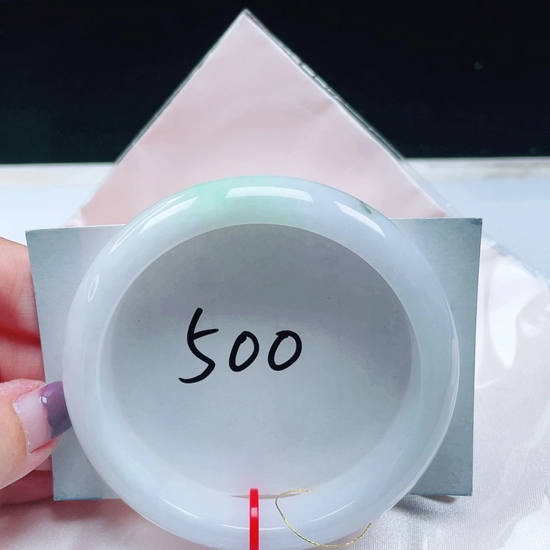 翡翠未镶嵌手镯缅甸翡翠61+