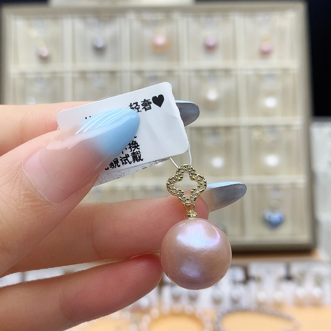 淡水珍珠合金颈饰