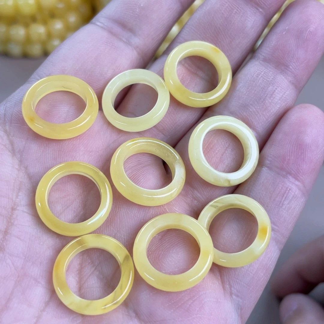 琥珀裸石未镶嵌001多样性发其一