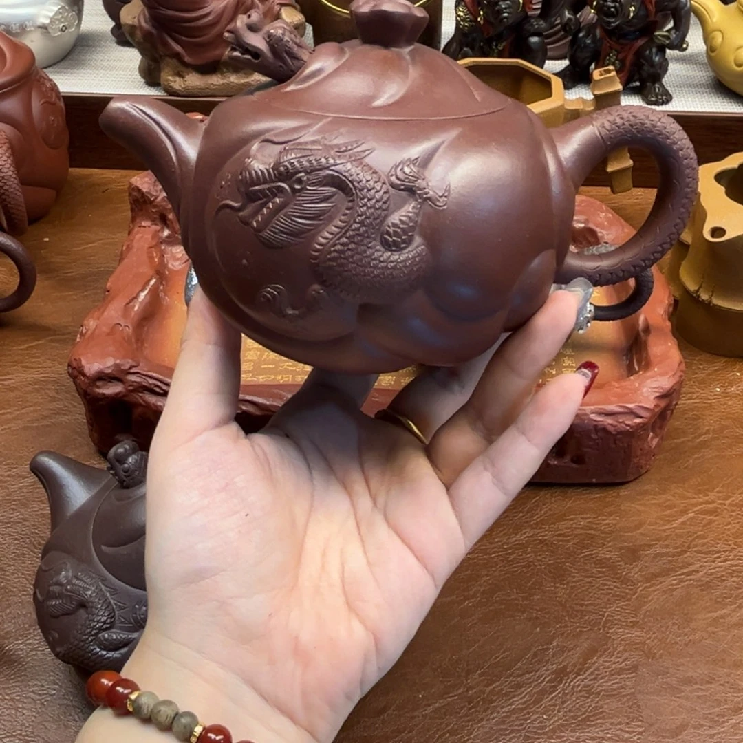 紫砂雕宠小器高品