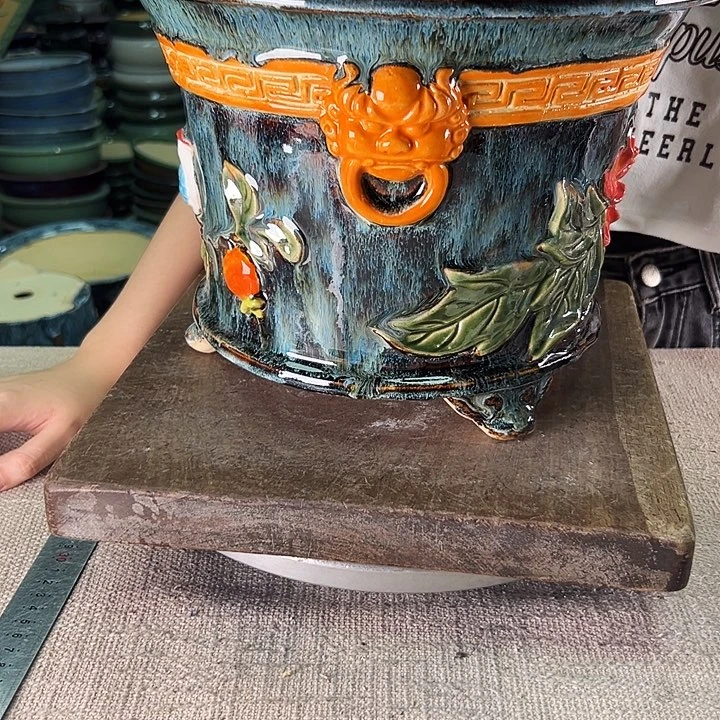 泳坤堂石湾盆陶瓷