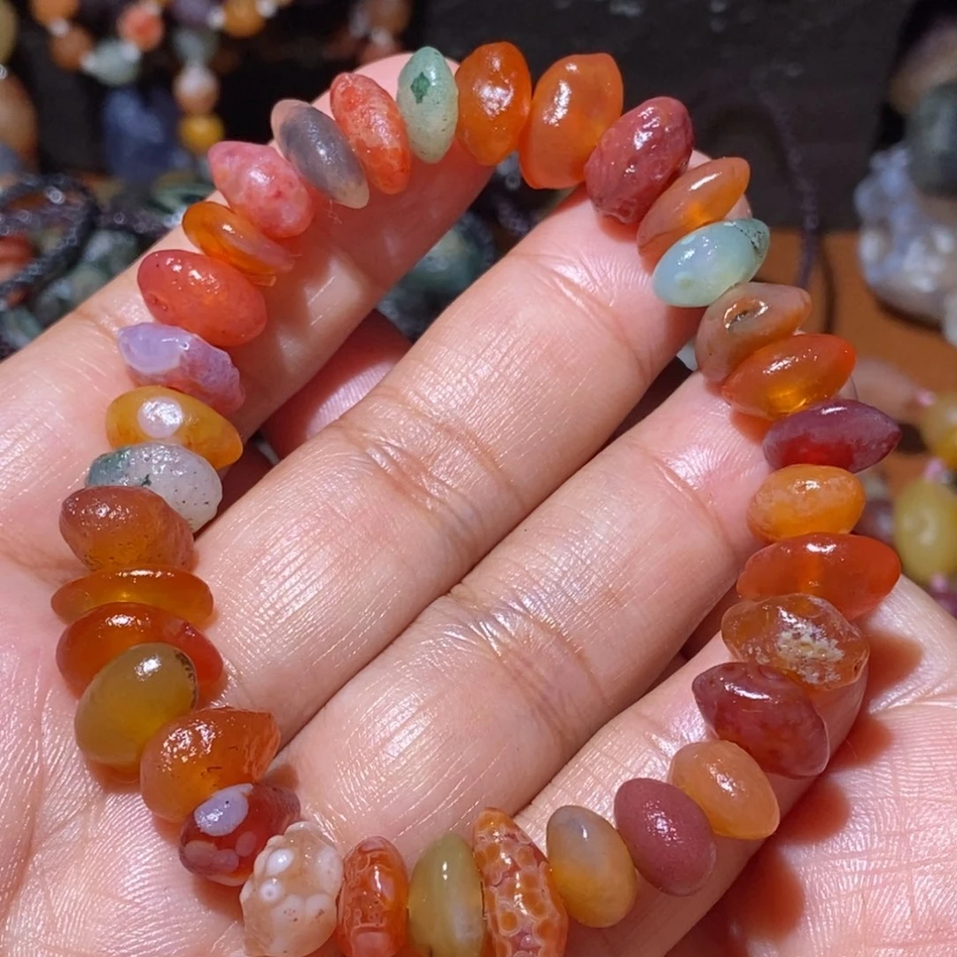 未镶嵌玛瑙/玉髓珠宝半成品