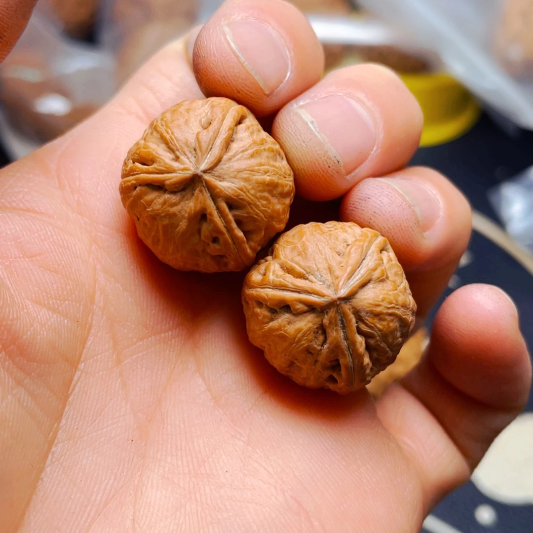 文玩核桃吊坠霸王龙三愣