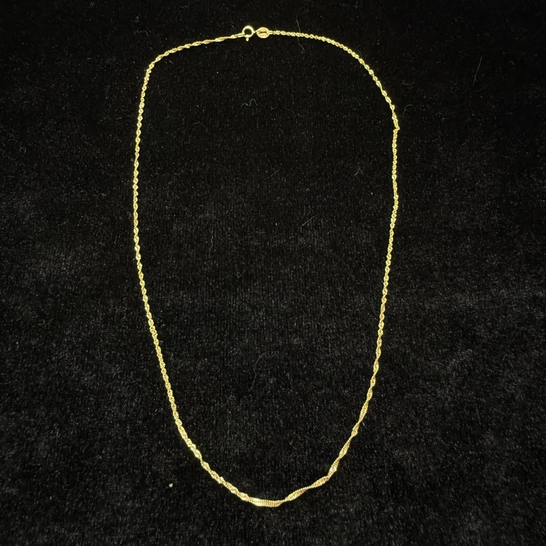 链子925银 「素链」050003 925银项链 电镀 可搭配饰