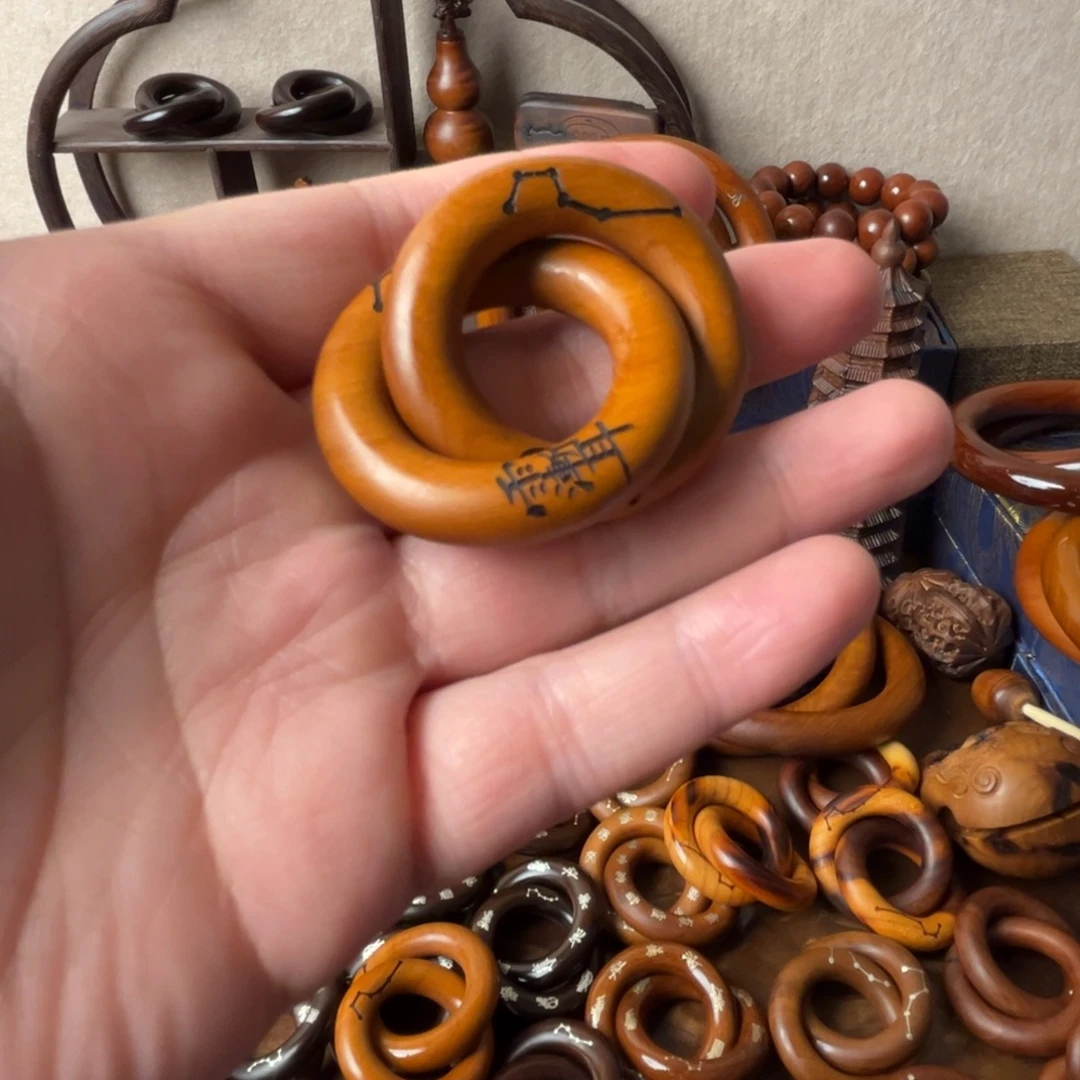 枣木老料乾坤圈金光紫薇2.5