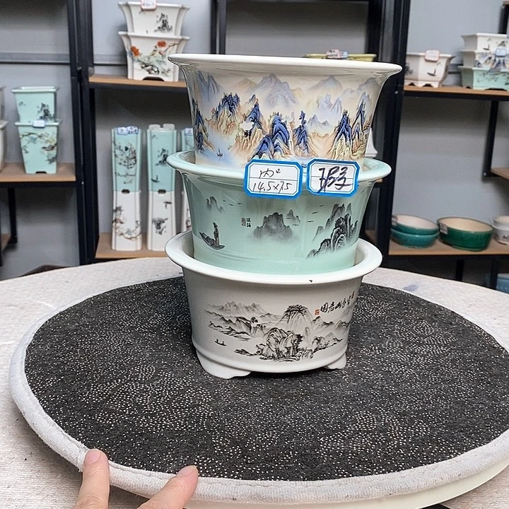 紫砂的花盆很漂亮5