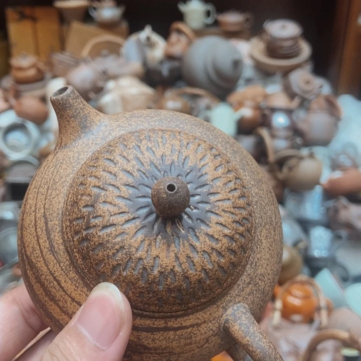 柴烧老岩泥高端茶器