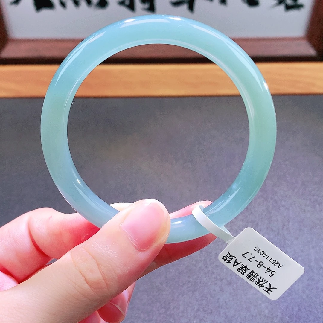 翡翠未镶嵌手镯天然翡翠
