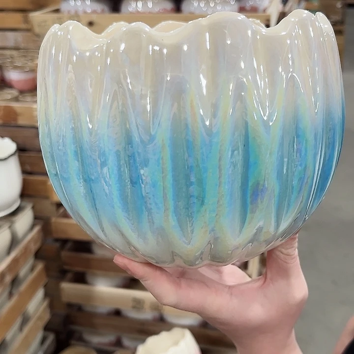 陶瓷陶瓷多肉植物花盆