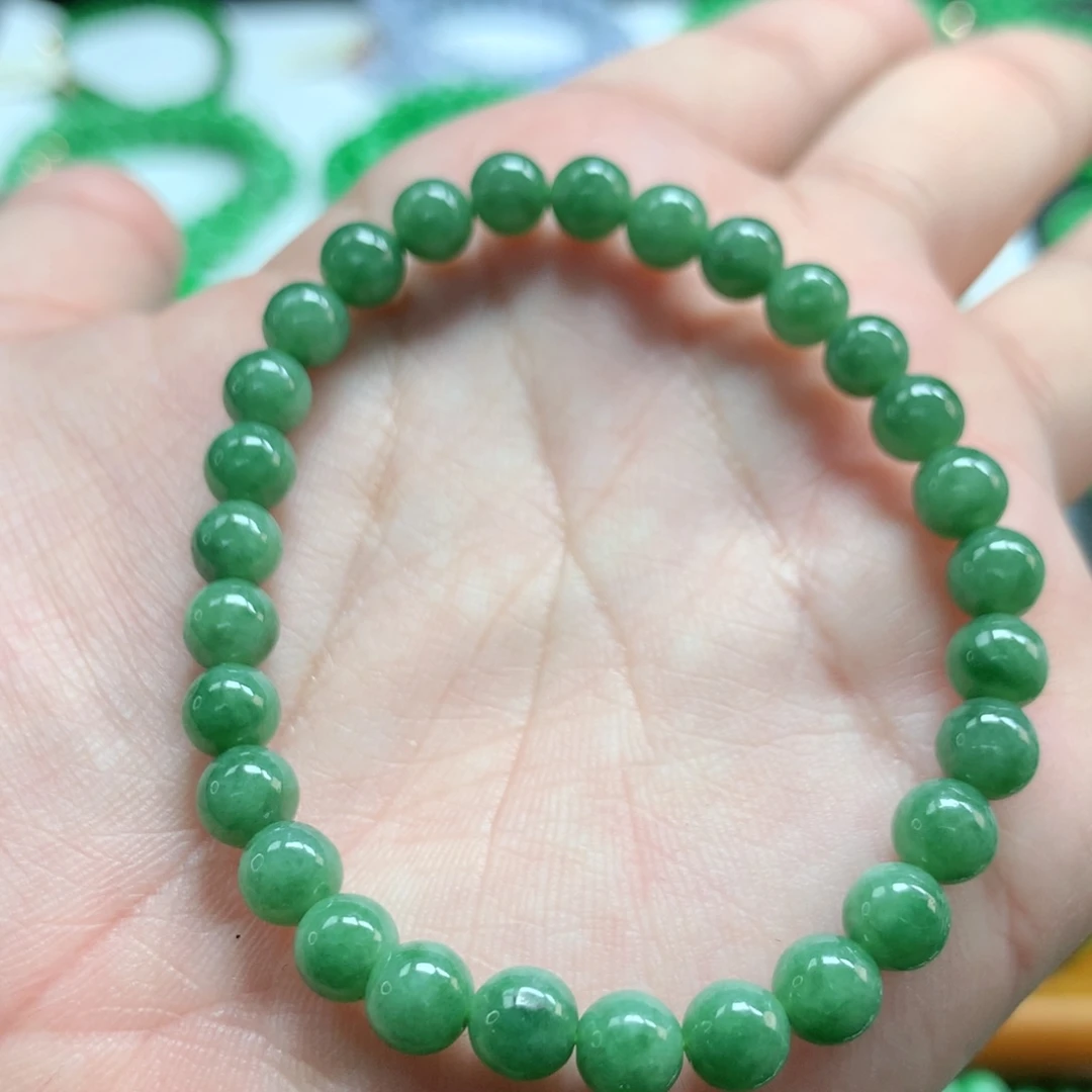 翡翠未镶嵌手链翡翠