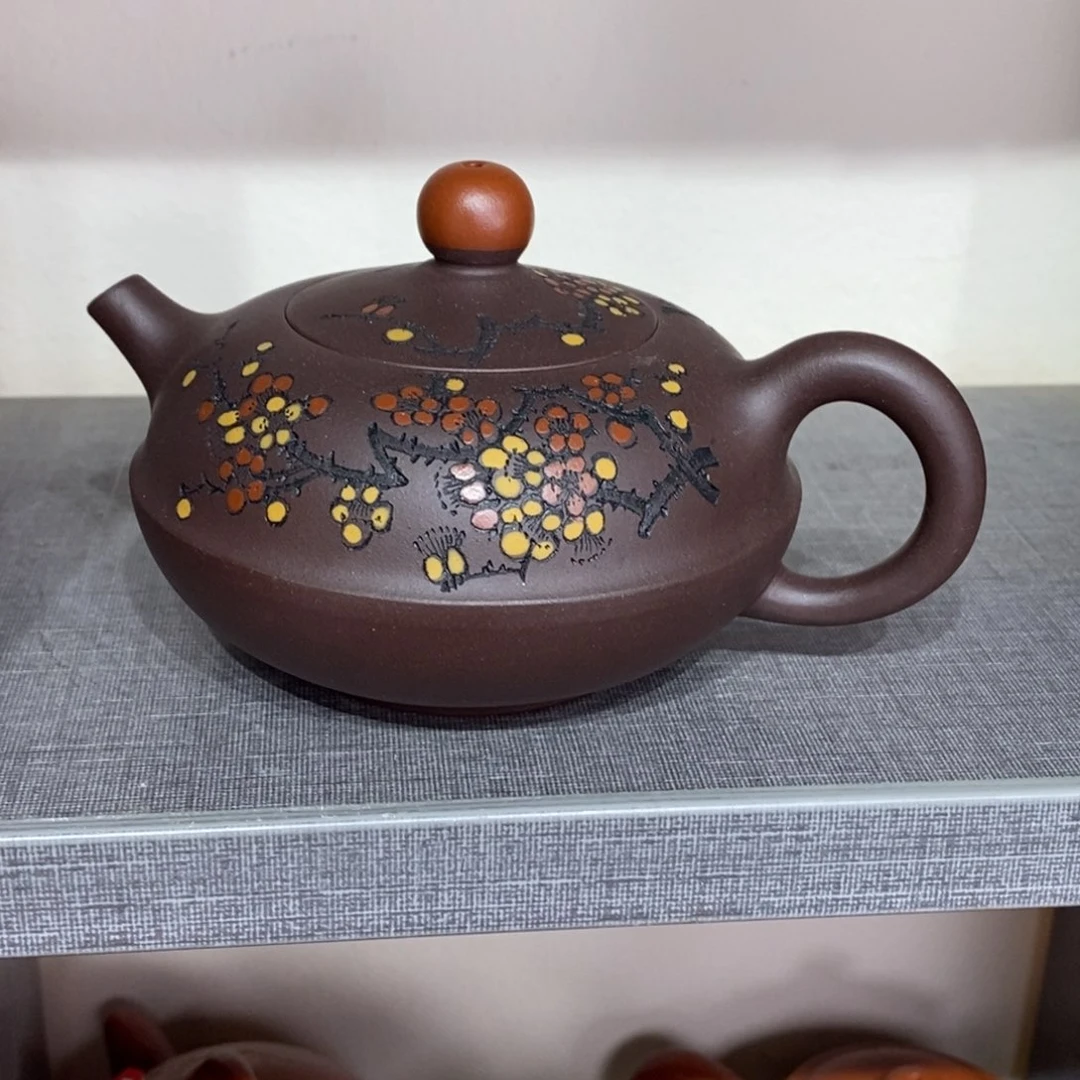 茶壶紫泥原矿手工117