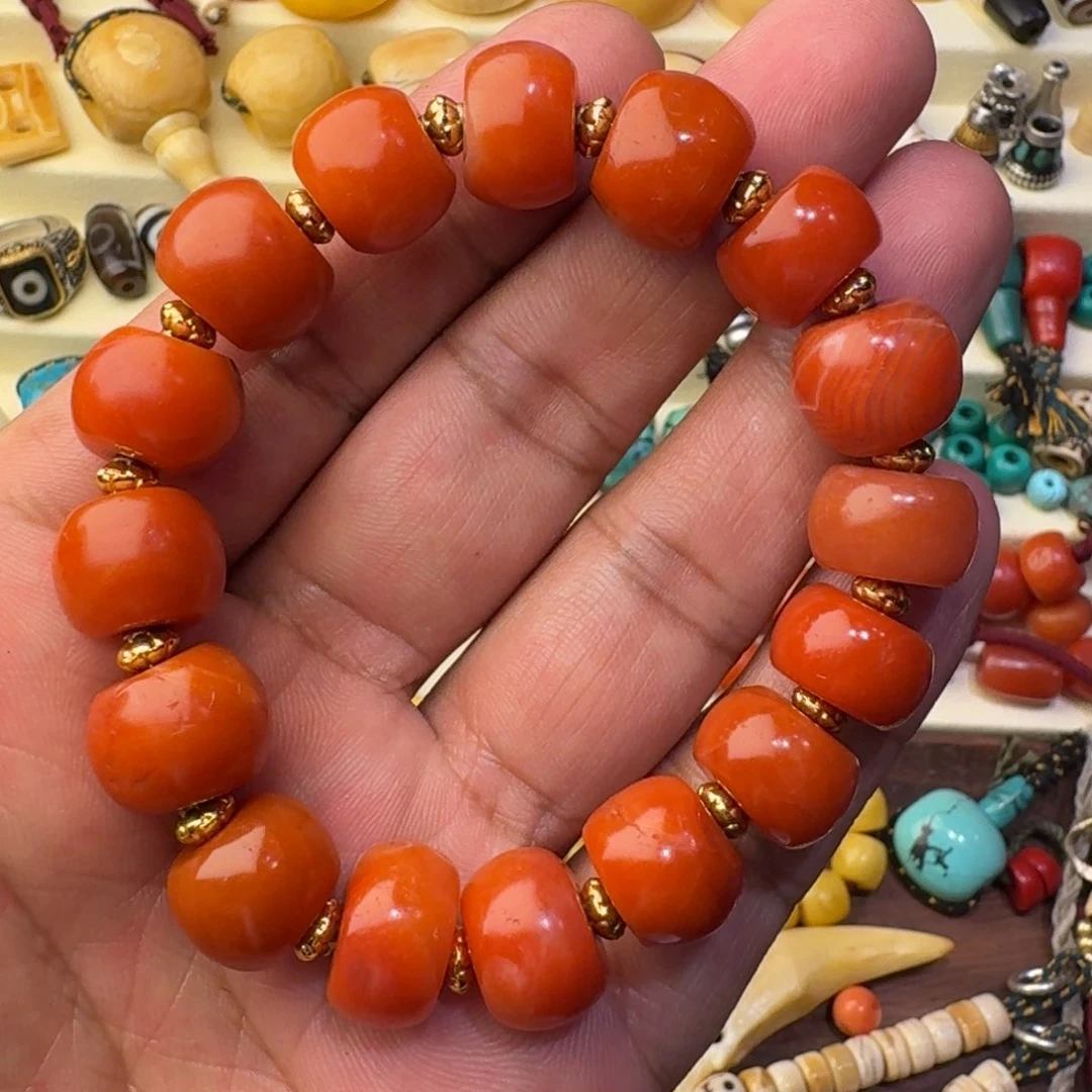 星月菩提吊坠手串