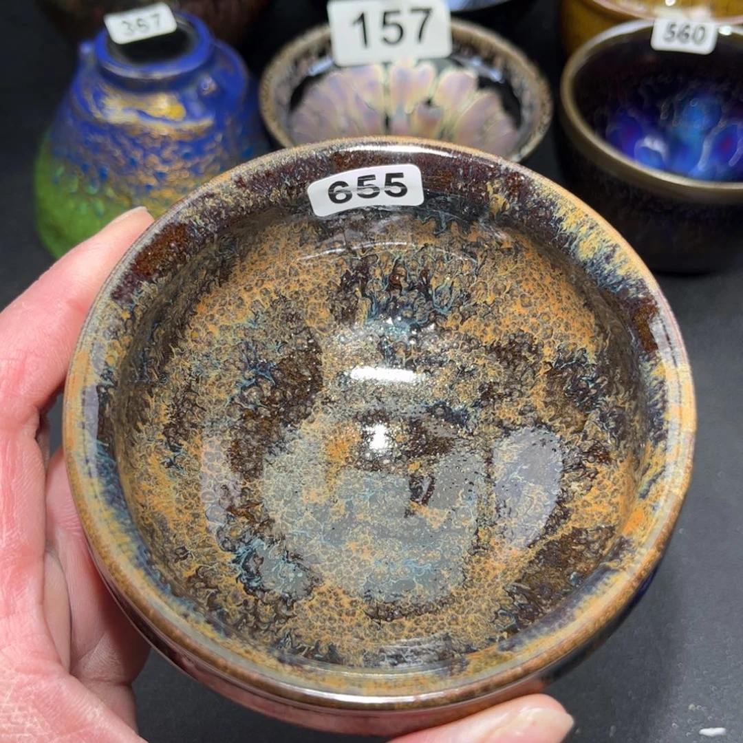 茶盏655建盏单盏太好看了吧……