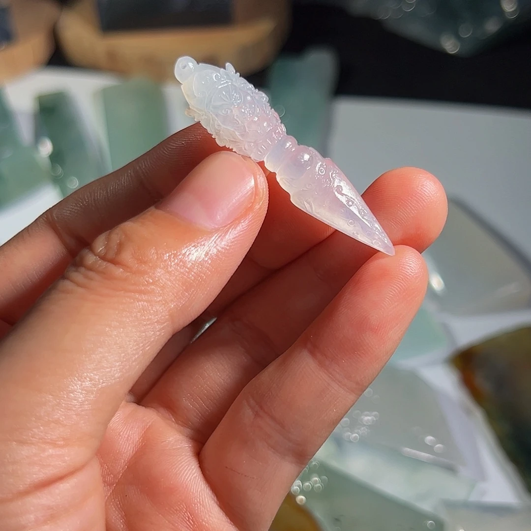 F***g未镶嵌定制翡翠天然缅甸A货翡翠