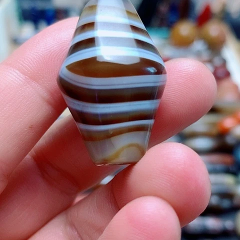 玛瑙/玉髓合金颈饰