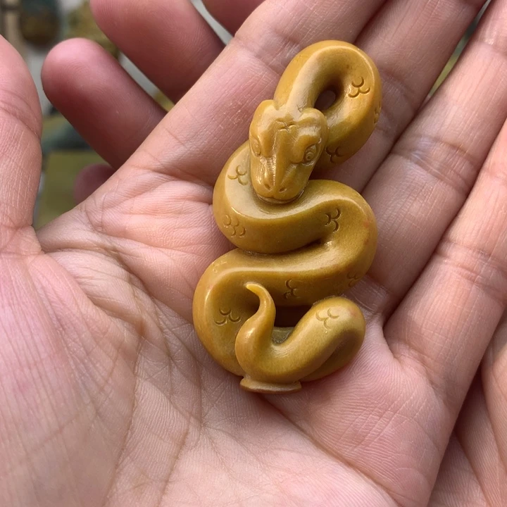 【闪购商品】岫岩河磨玉（透闪石质玉）吊坠未镶嵌刘*