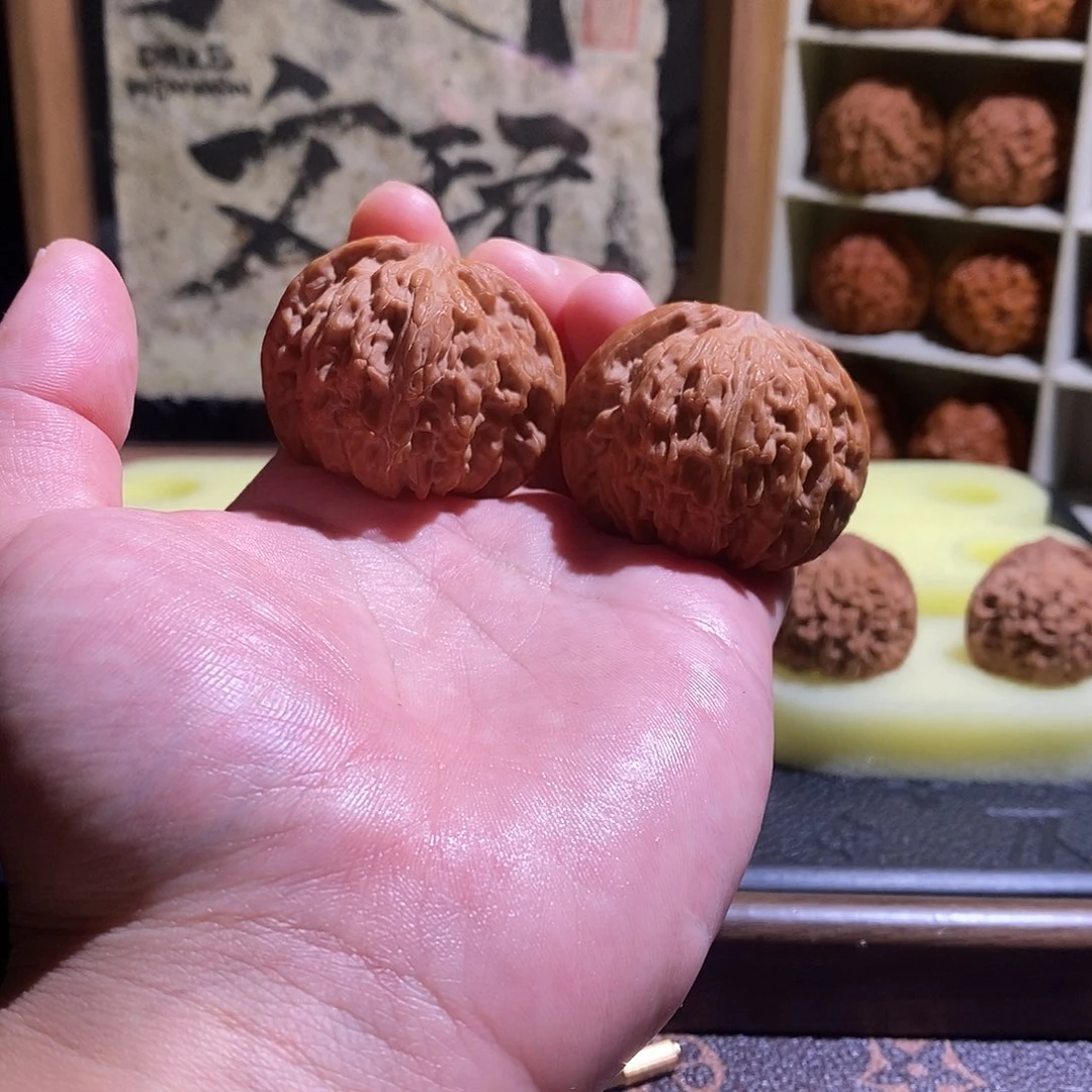 把件文玩核桃43磨盘