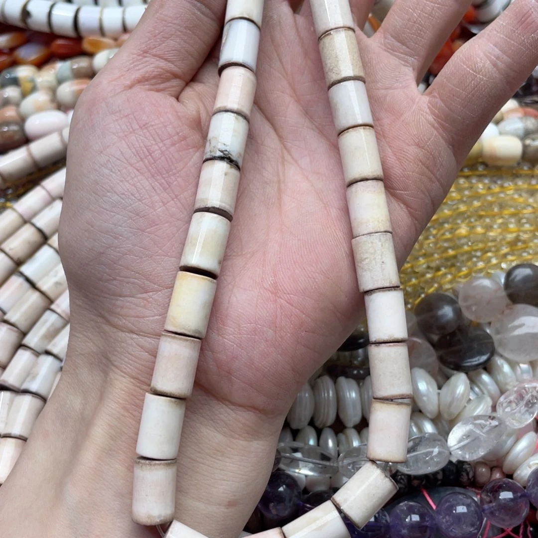 玛瑙/玉髓合金珠宝半成品一条10x14mm西亚老玛瑙