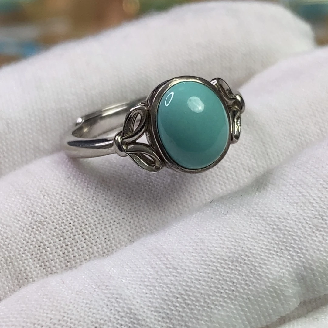 绿松石银S925镶嵌珠宝奇石