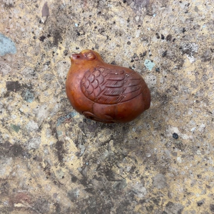 封****和田玉（黄玉）未镶嵌把件