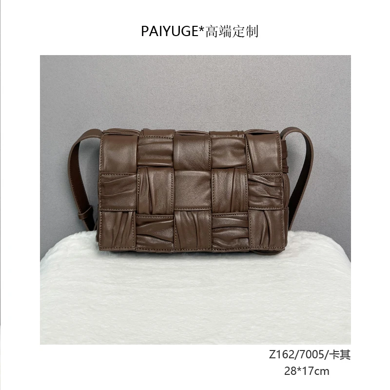 Z162/7005/卡其  高端订制时尚百搭女士手提单肩包斜挎包879孤品