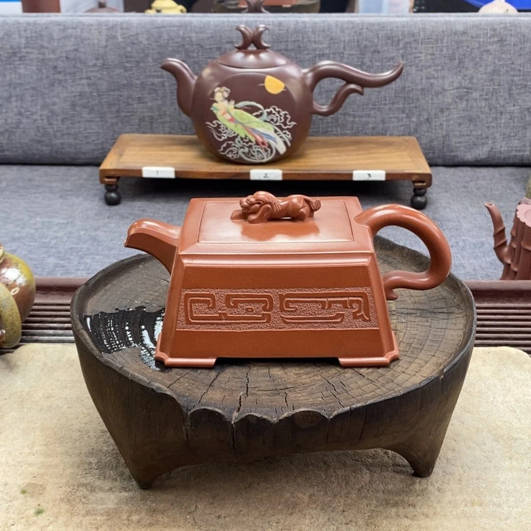 紫砂茶壶宜兴紫砂360容量艺术