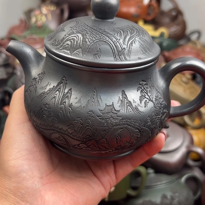 茶壶紫砂紫砂壶微瑕