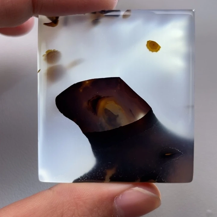 玛瑙/玉髓颈饰未镶嵌老**o