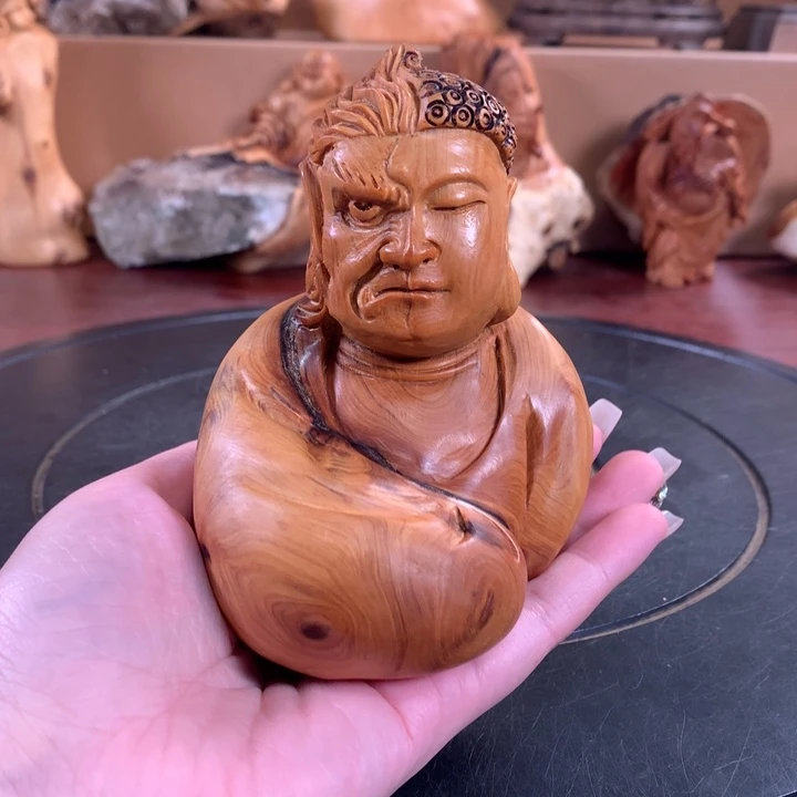 柏木（崖柏）根雕摆件