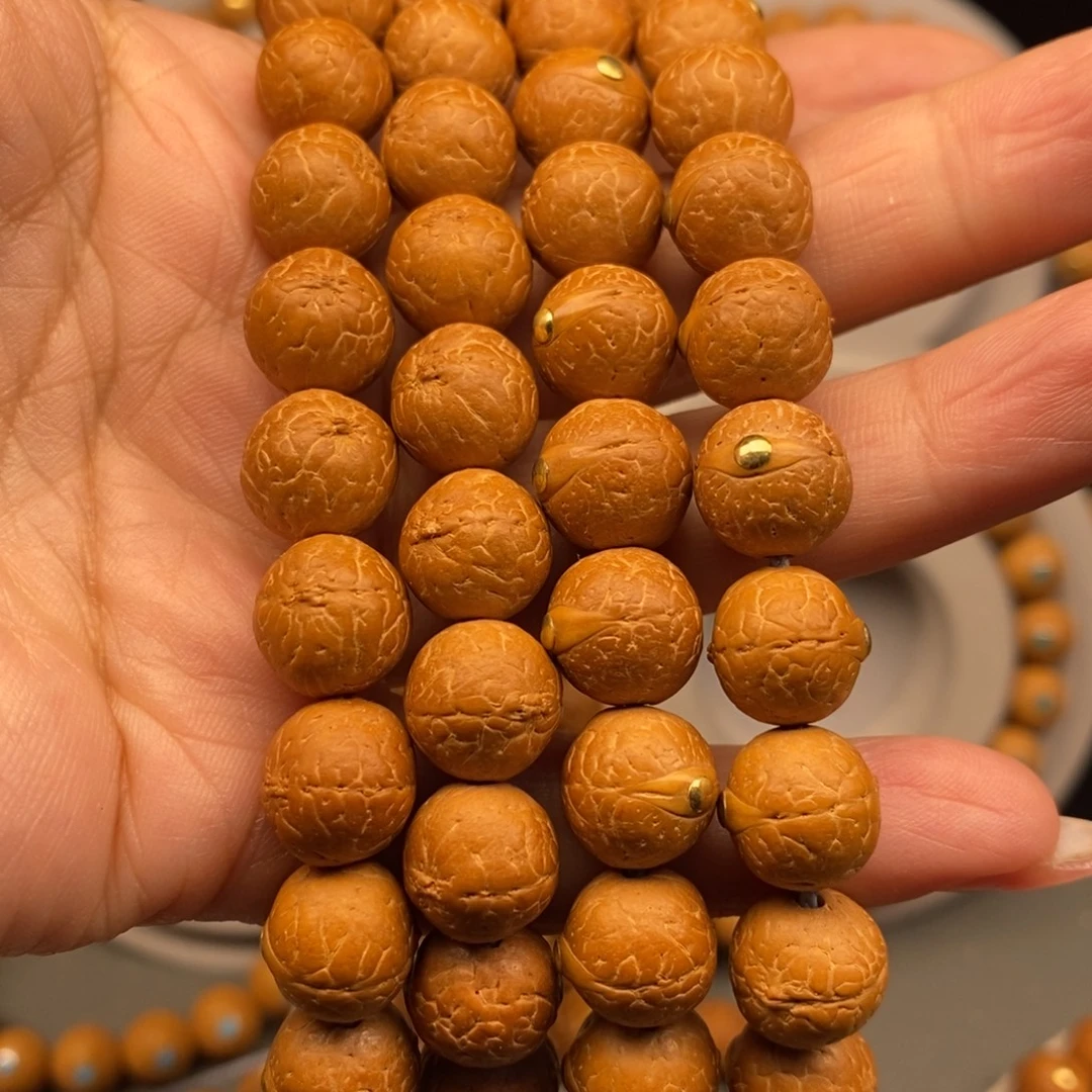 凤眼菩提手串11➕铜松108长条
