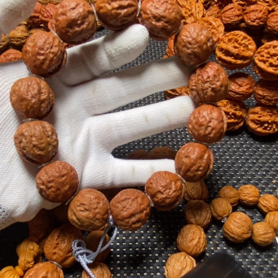 文玩核桃手串铁皮纹