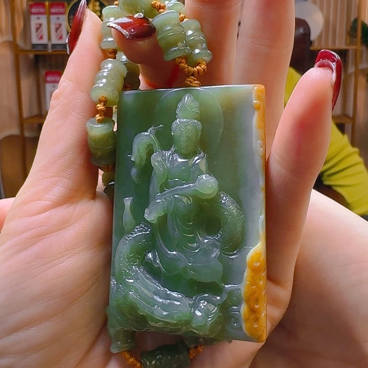 和田玉颈饰未镶嵌旭***来