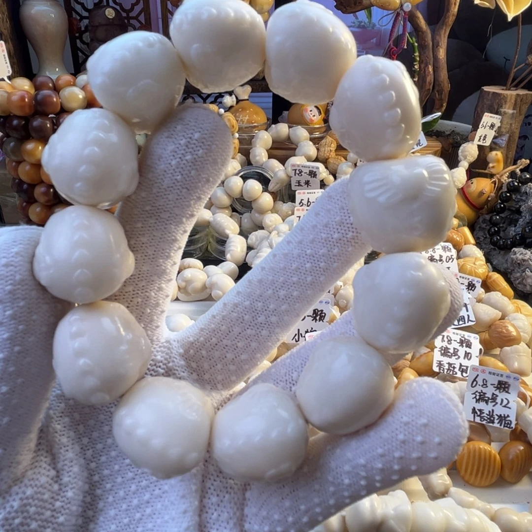 手串菩提根/象牙果-蝴蝶结围裙