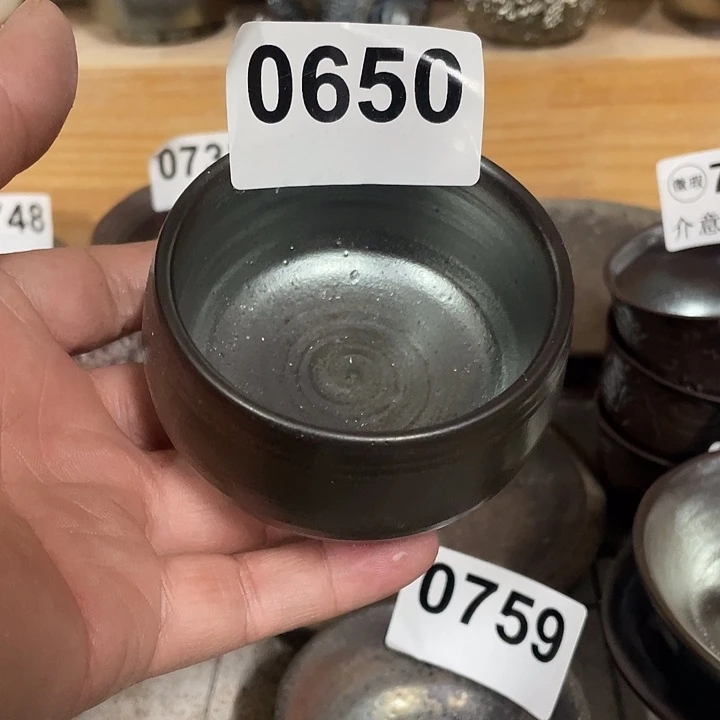 杯子陶柴烧纯手工650