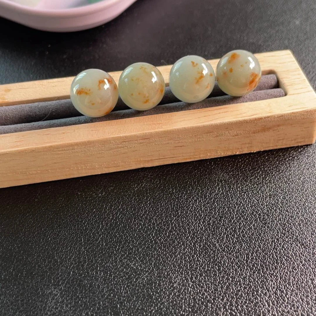 定制翡翠未镶嵌桃**甜戒心