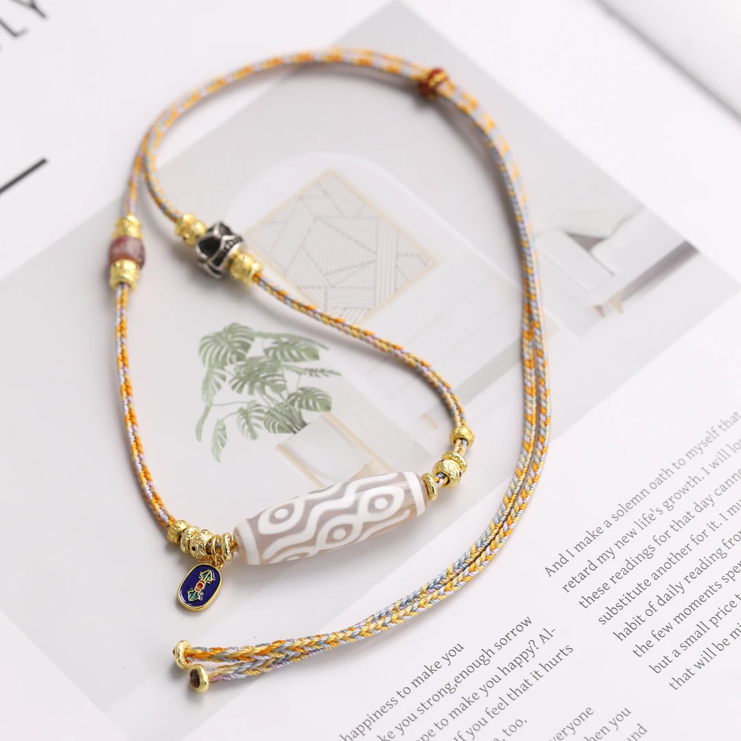 【观澜珠宝】玛瑙项链 复古民族风藏式吊坠 多样发其一 2114