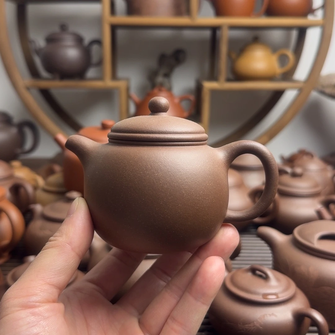 茶壶紫砂匏尊200cc台西嫩底槽清