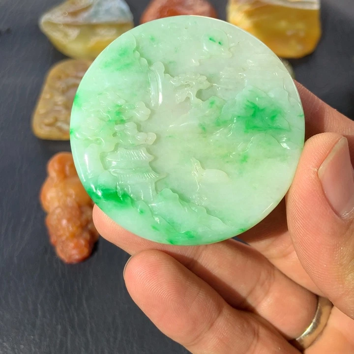 定制翡翠未镶嵌翡翠