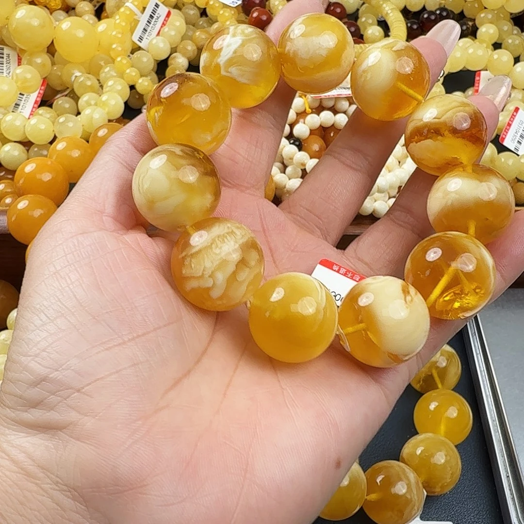 琥珀未镶嵌珠宝奇石