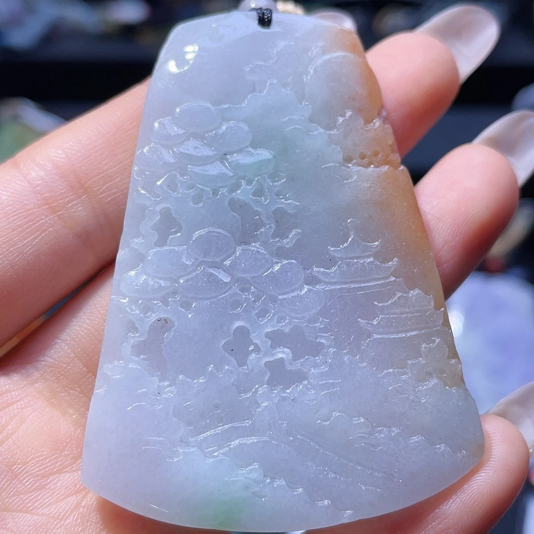 颈饰未镶嵌翡翠一