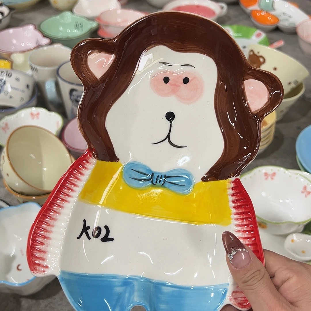 高温陶瓷釉下彩微瑕