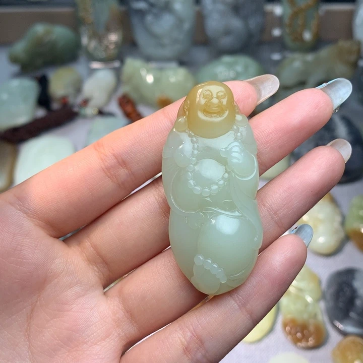 和田玉挂件未镶嵌冬****1